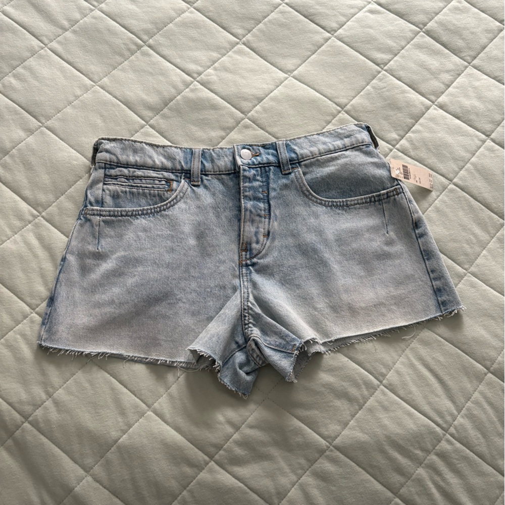 NWT Anthropologie Light Blue Denim Shorts